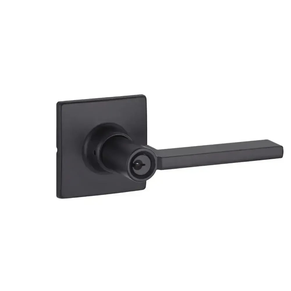 Yale Expressions Marcel rosette with Privacy Nils lever — Negro Mate