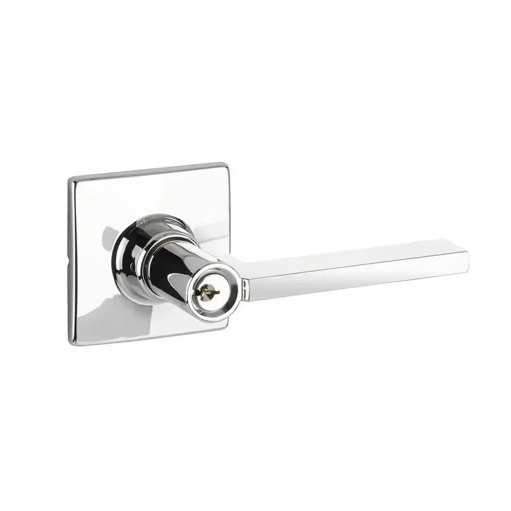 Yale Expressions Marcel rosette with Keyed Nils lever, Kwikset keyway — Cromo Pulido