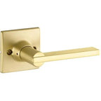 Yale Expressions Marcel rosette with Keyed Nils lever, Kwikset keyway — Latón Satinado