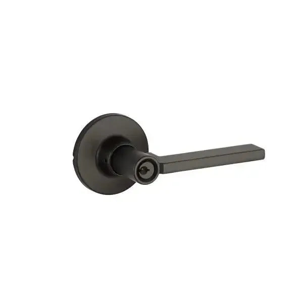 Yale Expressions Owen rosette with Privacy Nils lever — Negro Mate