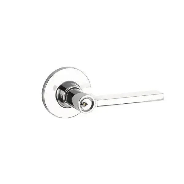 Yale Expressions Owen rosette with Keyed Nils lever, Weiser keyway — Cromo Pulido