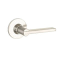 Yale Expressions Owen rosette with Keyed Nils lever, Weiser keyway — Níquel Satinado
