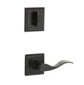 Yale Expressions Interior Trim Pack for Yale Ellington Entryset with Brunswick lever Right Handed — Bronce Aceitado