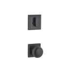 Yale Expressions Interior Trim Pack for Yale Ellington Entryset with Walker knob — Negro Mate
