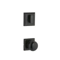 Yale Expressions Interior Trim Pack for Yale Ellington Entryset with Walker knob — Bronce Aceitado