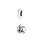 Yale Expressions Interior Trim Pack for Yale Everly Entryset with Auburn knob — Cromo Pulido