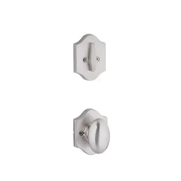 Yale Expressions Interior Trim Pack for Yale Everly Entryset with Auburn knob — Níquel Satinado