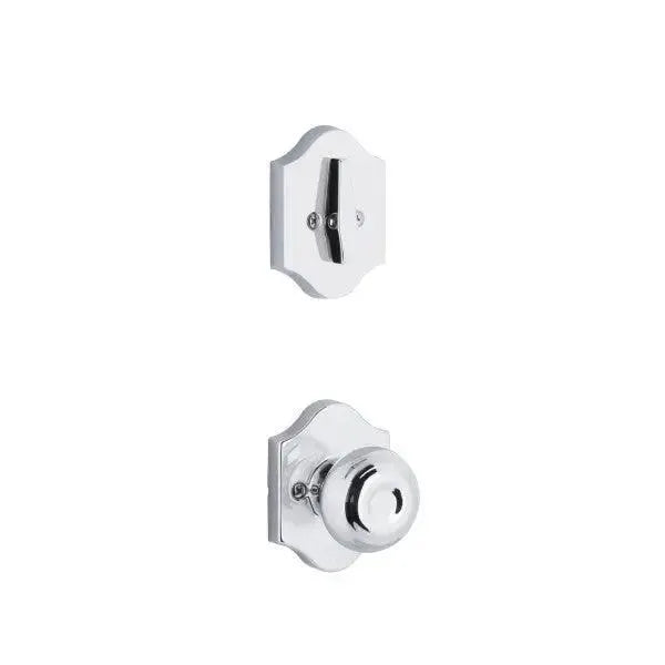 Yale Expressions Interior Trim Pack for Yale Everly Entryset with Lewiston knob — Cromo Pulido