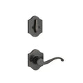 Yale Expressions Interior Trim Pack for Yale Everly Entryset with Farmington lever Left Handed — Bronce Aceitado