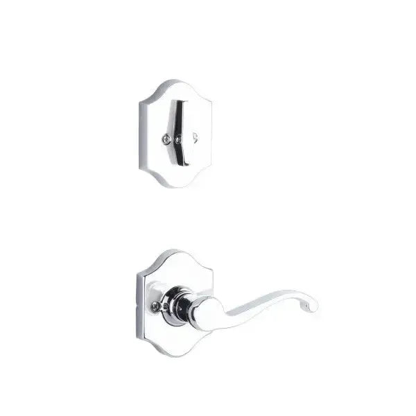 Yale Expressions Interior Trim Pack for Yale Everly Entryset with Farmington lever Right Handed — Cromo Pulido