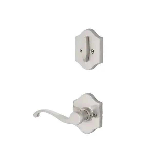 Yale Expressions Interior Trim Pack for Yale Everly Entryset with Farmington lever Left Handed — Níquel Satinado