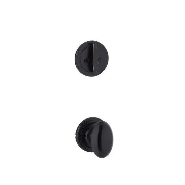 Yale Expressions Interior Trim Pack for Yale Maguire Entryset with Auburn knob — Bronce Aceitado
