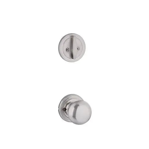 Yale Expressions Interior Trim Pack for Yale Maguire Entryset with Walker knob — Níquel Satinado
