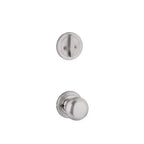 Yale Expressions Interior Trim Pack for Yale Maguire Entryset with Walker knob — Níquel Satinado