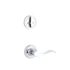Yale Expressions Interior Trim Pack for Yale Maguire Entryset with Brunswick lever Right Handed — Cromo Pulido