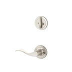 Yale Expressions Interior Trim Pack for Yale Maguire Entryset with Brunswick lever Right Handed — Níquel Satinado