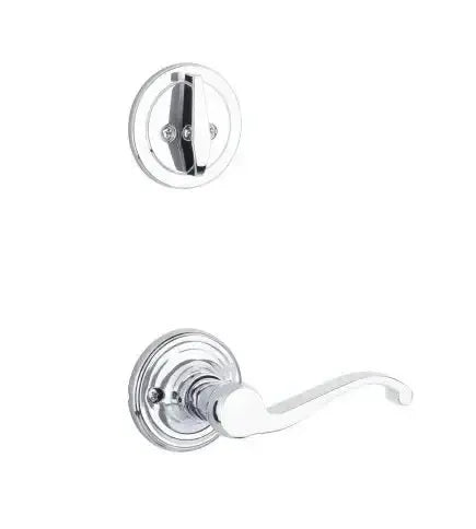 Yale Expressions Interior Trim Pack for Yale Maguire Entryset with Farmington lever Right Handed — Cromo Pulido
