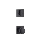 Yale Expressions Interior Trim Pack for Yale Marcel Entryset with Dylan knob — Negro Mate