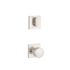 Yale Expressions Interior Trim Pack for Yale Marcel Entryset with Dylan knob — Níquel Satinado