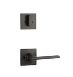 Yale Expressions Interior Trim Pack for Yale Marcel Entryset with Nils lever — Negro Mate