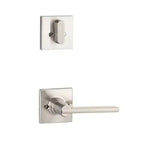 Yale Expressions Interior Trim Pack for Yale Marcel Entryset with Nils lever — Níquel Satinado