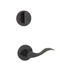 Yale Expressions Interior Trim Pack for Yale Owen Entryset with Brunswick lever Right Handed — Bronce Aceitado