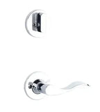 Yale Expressions Interior Trim Pack for Yale Owen Entryset with Brunswick lever Right Handed — Cromo Pulido