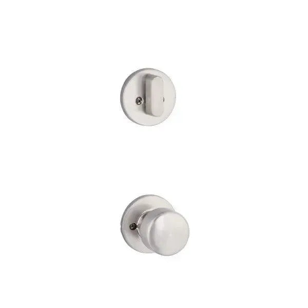 Yale Expressions Interior Trim Pack for Yale Owen Entryset with Dylan knob — Níquel Satinado