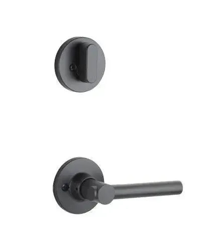 Yale Expressions Interior Trim Pack for Yale Owen Entryset with Holden lever — Negro Mate