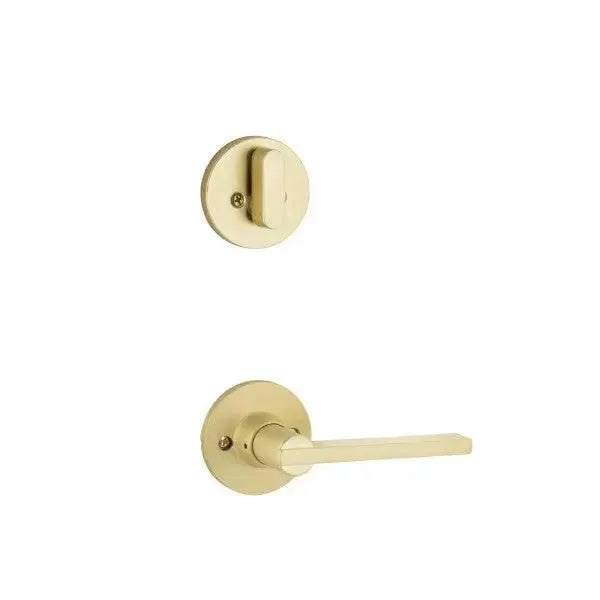 Yale Expressions Interior Trim Pack for Yale Owen Entryset with Nils lever — Latón Satinado