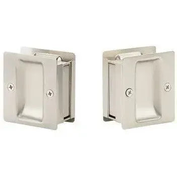 Yale Expressions Square Privacy Pocket Door Lock — Níquel Satinado