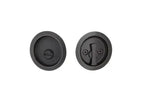 Yale Expressions Round Privacy Tubular Pocket Door Lock — Bronce Aceitado