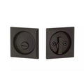 Yale Expressions Square Passage Tubular Pocket Door Lock — Bronce Aceitado