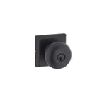 Yale Expressions Ellington rosette with Keyed Walker knob, Weiser keyway — Negro Mate