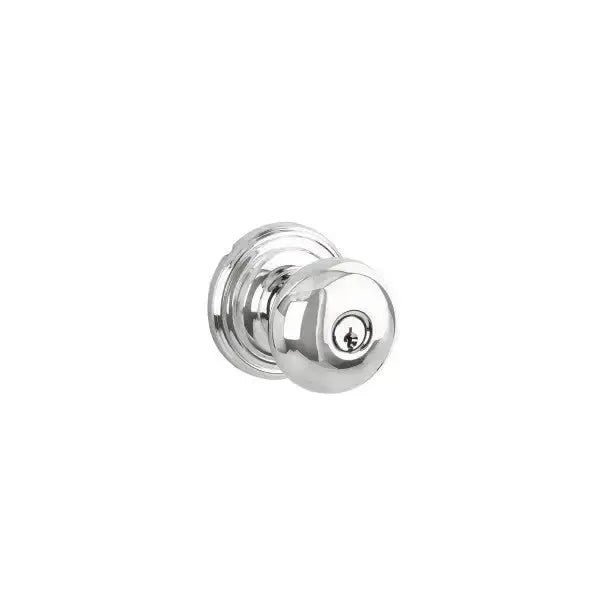 Yale Expressions Maguire rosette with Keyed Walker knob — Cromo Pulido