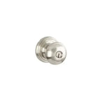 Yale Expressions Maguire rosette with Keyed Walker knob, Kwikset keyway — Níquel Satinado