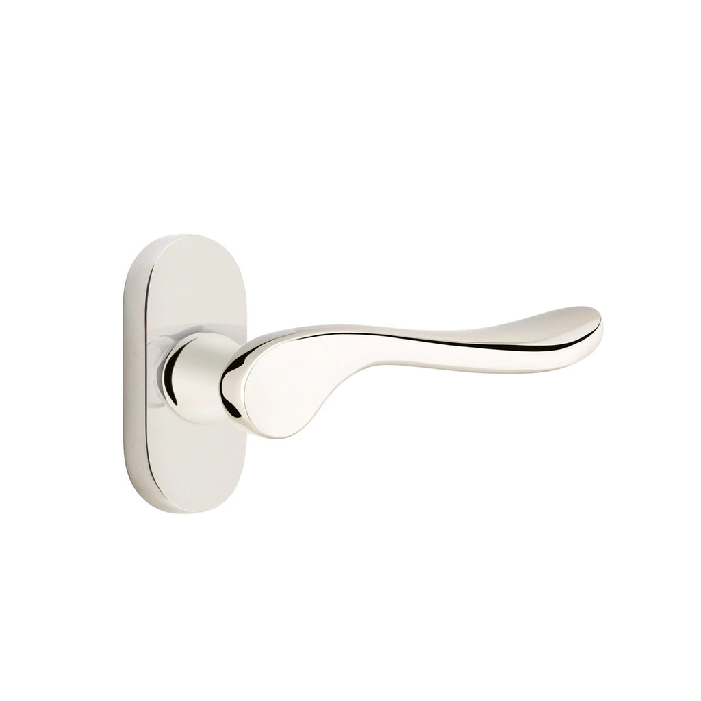 Níquel Pulido · 1-1/2" x3" Oval Rosette