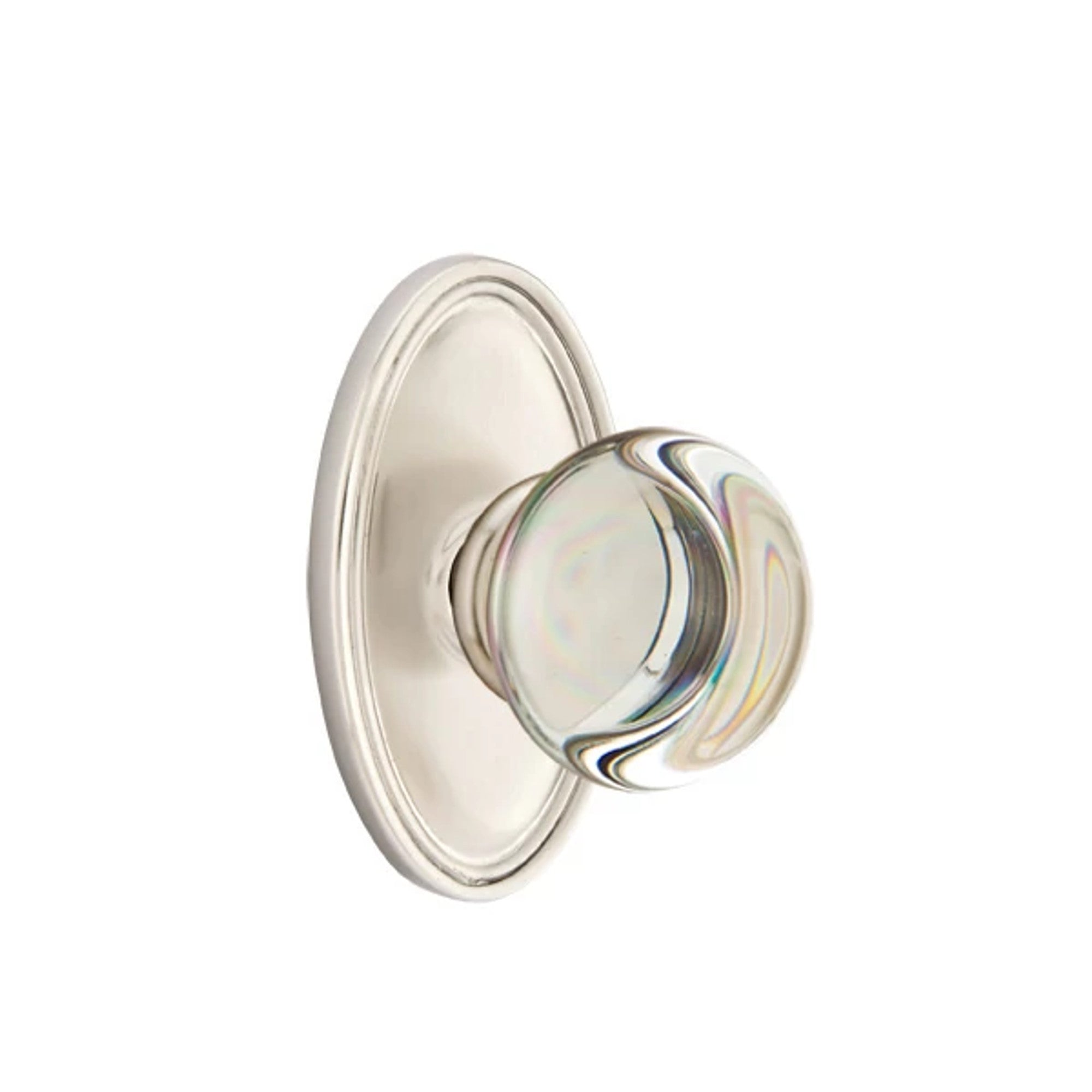 Níquel Satinado · Oval Rosette