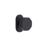 Negro Mate · 1-1/2" x3" Oval Rosette