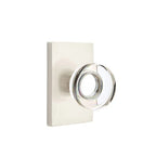 Níquel Satinado · Modern Rectangular Rosette