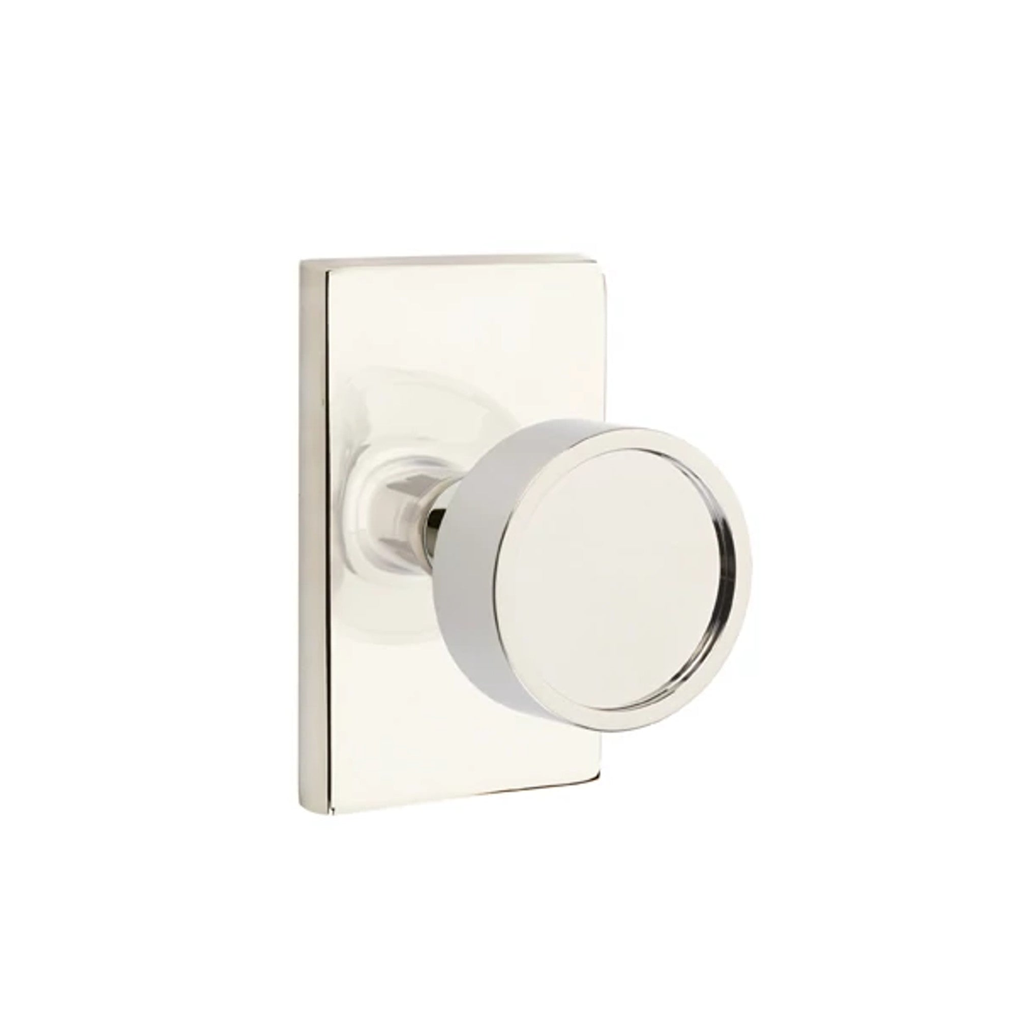 Níquel Pulido · Modern Rectangular Rosette