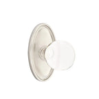Níquel Satinado · Oval Rosette