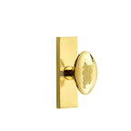 Latón sin Laca · 1-1/2"x5" Rosette