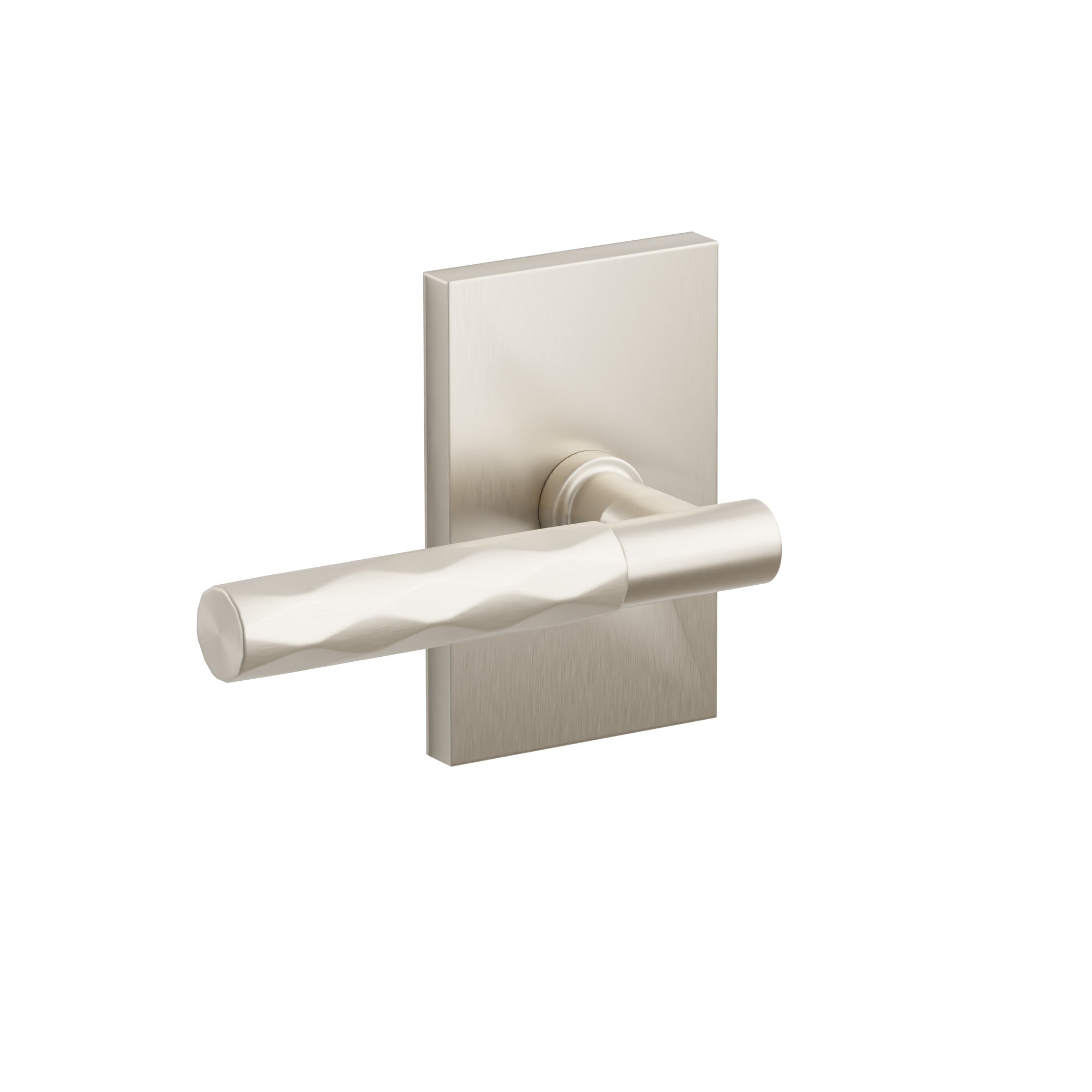 Níquel Satinado · Modern Rectangular Rosette