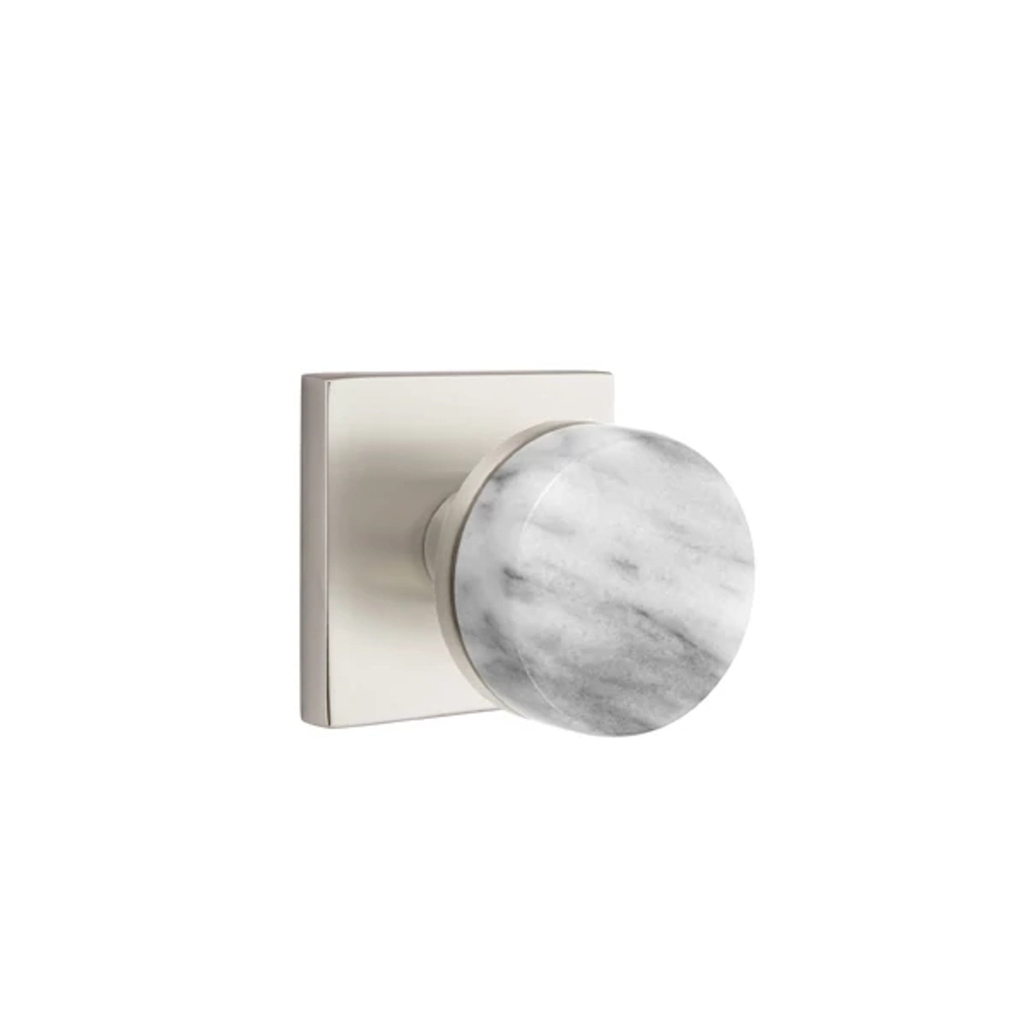 Níquel Satinado · Square Rosette