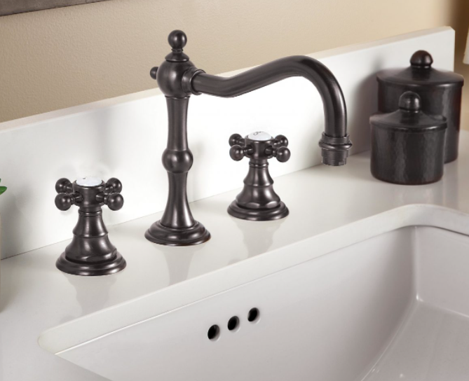 California Faucets |Salinas Grifo Extendido Para Lavabo de 8"|