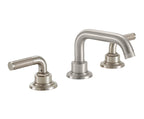 California Faucets Descanso Grifo para lavabo extendido de 8" - Mango estriado