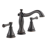 Delta Cassidy™ Llave de extensión de dos manijas para lavamanos con conjunto emergente de metal