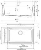 Blanco Ikon Silgranit Con Mandil