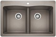 BLANCO DIAMOND™ Equal Double Bowl